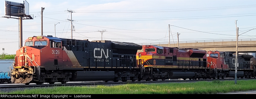 CN 3026 KCS 4191 IC 2702